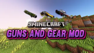 Guns And Gear Mod (1.18.2) – Immersive Weapons
