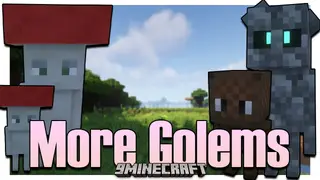 More Golems Mod (1.18.2, 1.17.1) – New Golem Entities Added