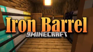 Iron Barrel Mod (1.18.2, 1.17.1) – Unique Barrel to Store Items