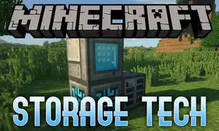 Storage Tech Mod (1.16.5, 1.15.2) – Custom Disk Size for Refined Storage