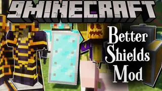 Better Shields Mod (1.18.2, 1.16.5) – Make the Vanilla Shield Deflect Less Damage