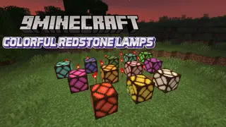 Colorful Redstone Lamps Mod (1.18.2) – Catchy Lamps