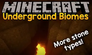 Underground Biomes Mod (1.14.4, 1.12.2) – Adding 24 Different Types of Stone