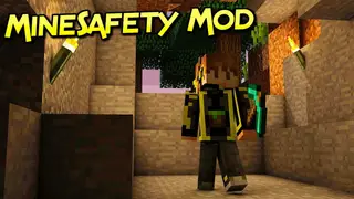 MineSafety Mod (1.18.1, 1.16.5) – You Should Wear a Helmet When Mining