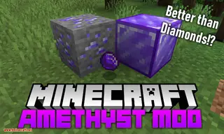 Amethyst Mod 1.15.2, 1.14.4 (Better than Diamonds?)