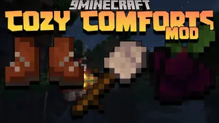 Cozy Comforts Mod (1.17.1, 1.16.5) – Camping, Furniture