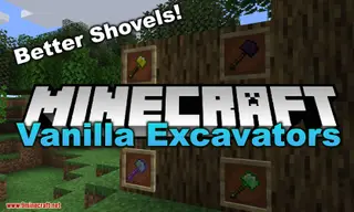 Vanilla Excavators Mod (1.18.2, 1.17.1) – Better Shovels