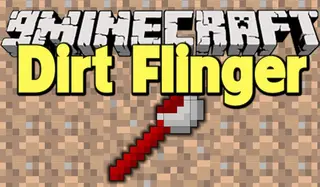 Dirt Flinger Mod (1.18.2) – Throw Dirt from Your Inventory