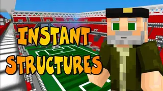 Instant Massive Structures Mod 1.12.2, 1.11.2 (Building Has Never Been Easier)