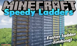 Speedy Ladders Mod (1.18.2, 1.17.1) – More Tiers of Vanilla Ladders