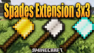 Spades Extension Mod (1.18.2, 1.17.1) – Dig a wider area