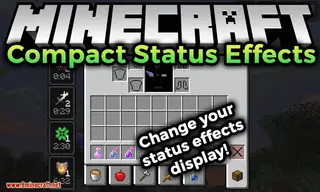 Compact Status Effects Mod (1.18.2, 1.17.1) – Brief Status Effects