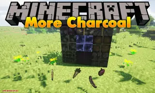 More Charcoal Mod (1.18.2, 1.17.1) – Charcoal Based on Items & Blocks