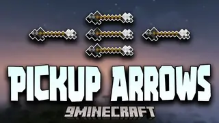 Pickup Arrows Mod 1.18.1 (Looting Arrows from Adversaries)