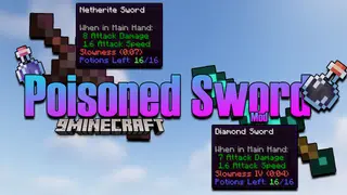 Poisoned Sword Mod 1.18.1, 1.17.1 (Weapons with Deadly Poison Effect)