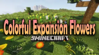 Colorful Expansion Flowers Mod 1.17.1 (Variations of Flowers)