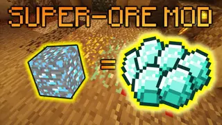 Super Ores Mod (1.18.2, 1.12.2) – Crazy Ores