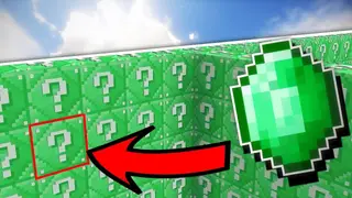 Emerald Lucky Block Mod (1.12.2, 1.8.9) – Block of Pure Epicness