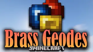 Brass Geodes Mod 1.18.1 (Caves Improvements)