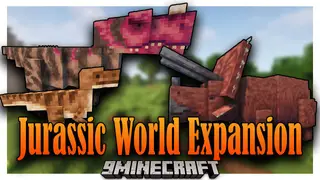 Jurassic World Expansion Mod 1.16.5 (Ancient Creatures, Dinosaurs)
