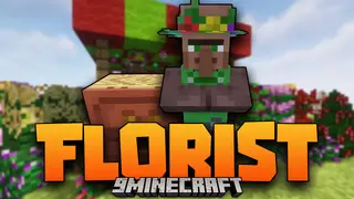 Florist Profession Mod 1.18.1, 1.17.1 (New Villager's Job)