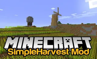 SimpleHarvest Mod 1.18.1, 1.16.5 (Right-Click Crop Harvesting)