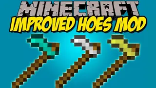 Improved Hoes Mod 1.18.1, 1.17.1 (New Harvesting, Tilling Functions)