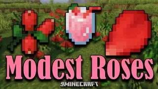 Modest Roses Mod 1.16.5 (Farmable Roses)