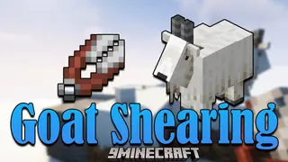 Goat Shearing Mod 1.18.1, 1.17.1 (Wools Obtaining)