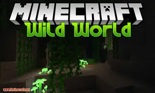 Wild World Mod 1.18, 1.16.5 (Improves the Look of Nature and Caves)