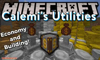 Calemi's Utilities Mod 1.16.5, 1.15.2 (Money, Shops, Building, Market)