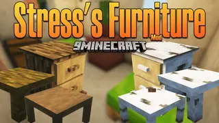Stress's Furniture Mod 1.17.1, 1.16.5 (House Decorations, Furniture)