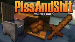 Poo and Poop Mod 1.16.5 (Using your Junks to Fight Adversities)