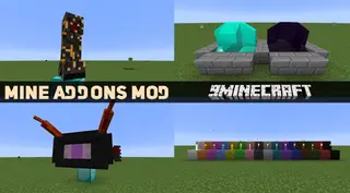 Mine Addons Mod 1.12.2, 1.10.2 (Bringing the Features of Minecraft 1.11 to 1.10)