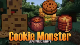 Cookie Monster Mod 1.16.5 (Cookie Dimension)