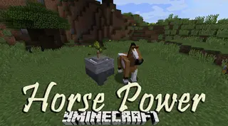 Horse Power Mod 1.12.2, 1.11.2 (Horse Powered Mill)