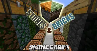 Stones and Bricks Mod 1.15.2, 1.12.2 (Missing Vanilla Blocks)