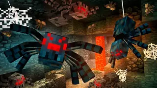 Web Slinger Mod 1.14.4, 1.12.2 (Spiders Shoot Webbing at You)