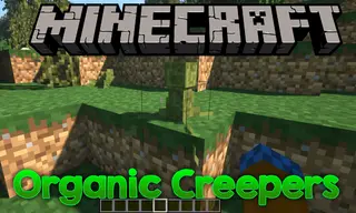Organic Creepers Mod 1.12.2 (Creepers Plants Spread Spores By Exploding)