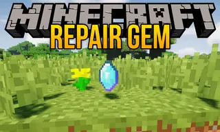 Repair Gem Mod 1.12.2 (Auto Repairs Your Items)