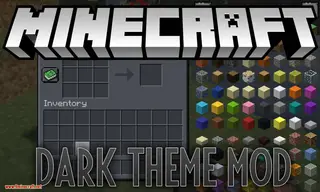 Dark Theme Mod 1.12.2 (Turn Off the Lights)