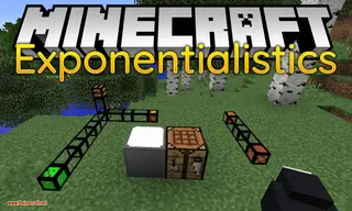 Exponentialistics Pipes Mod 1.12.2 (Smart Pipes, Computer Support, Unlimited Systems)