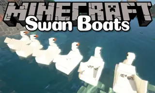 Swan Boats Mod 1.12.2 (Where The Memories Are Made!)