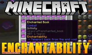 Enchantability Mod 1.16.5, 1.15.2 (Now You Can Be "Enchanted")