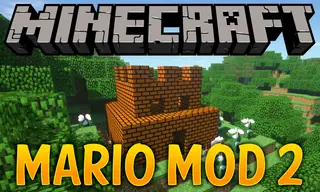 Mario Mod 2 1.12.2, 1.11.2 (Super Mario in Minecraft)