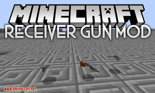 Receiver Gun Mod 1.12.2 (Play Russian Roulette in Minecraft)