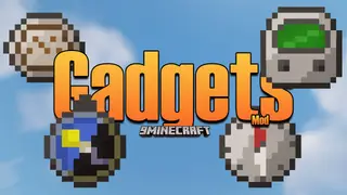 Gadgets Mod 1.16.5 (Special Equipment to Facilitate your Battle)