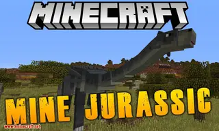 MineJurassic Mod 1.12.2 (Create Your Dinosaurs)