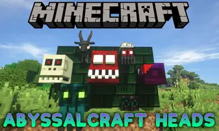 AbyssalCraft Heads Mod 1.12.2, 1.11.2 (Just A MobHeads Mod)