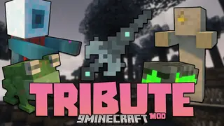 Tribute Mod 1.16.5 (New Weapons and Tools added into the game)